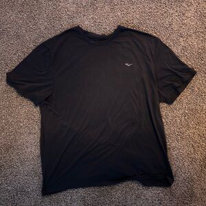 Everlast Black Short Sleeve Tee Classic Crew Neck